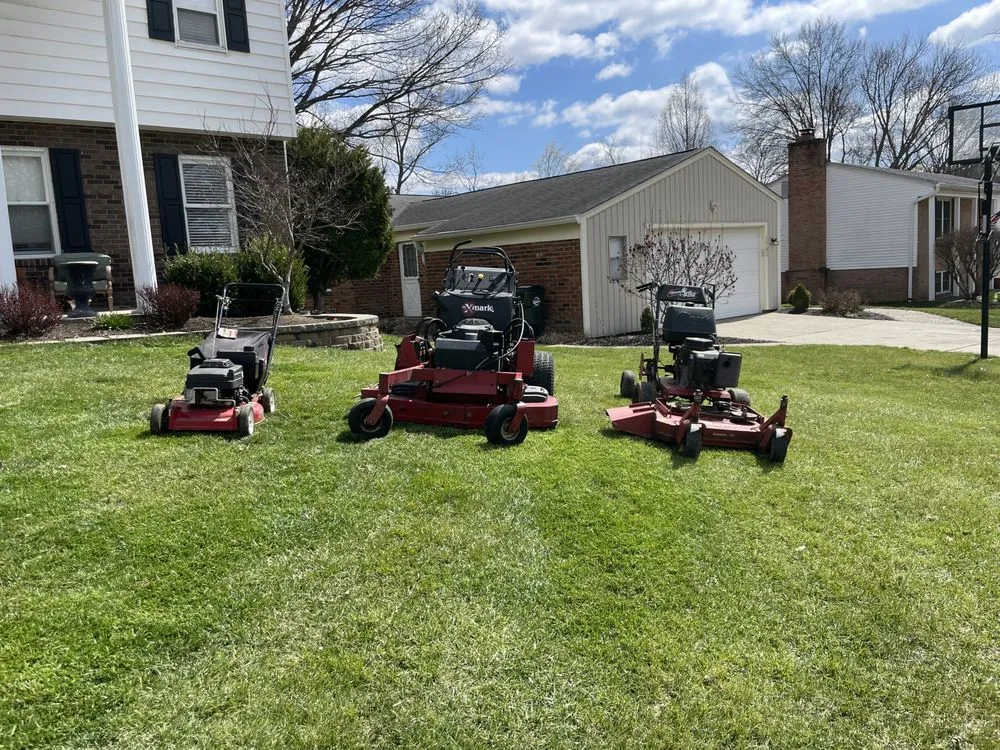 Custom yard maintenance with custom design in Cincinnati, OH by Heile Lawn Care