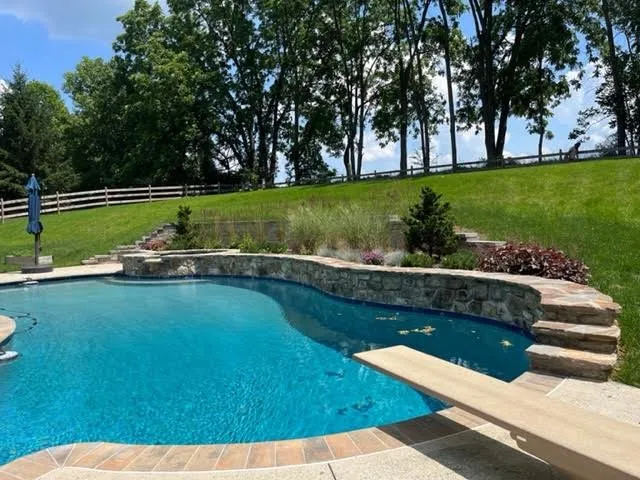 Local garden landscaping for residential properties in West Chester, PA by Heilmann Landscaping