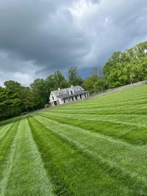 Custom residential landscaping for beautiful yards in West Chester, PA by Heilmann Landscaping