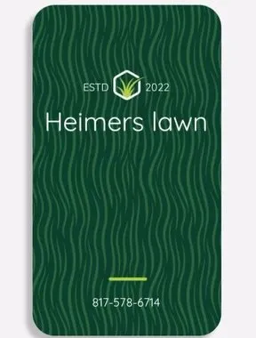 Heimer’s Lawn Logo
