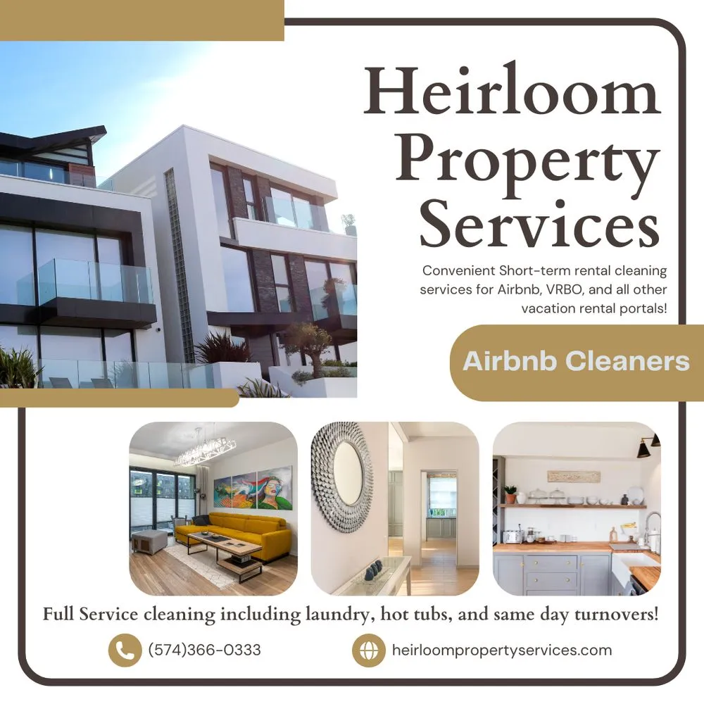 Reliable yard cleanup service for homes in South Bend, IN by Heirloom Property Services