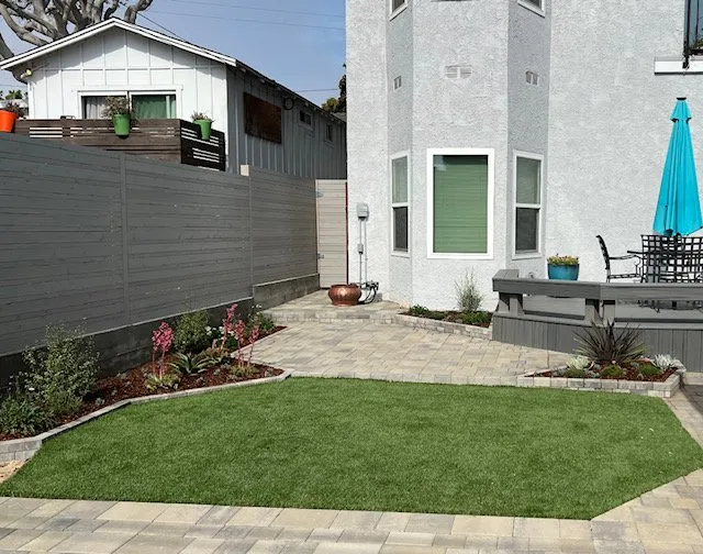 Professional outdoor landscaping for year-round maintenance in Hawthorne, CA by Helix Landscape Construction