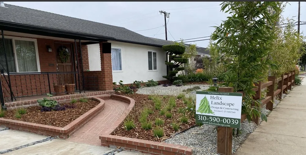 Reliable yard maintenance in Hawthorne, CA by Helix Landscape Construction