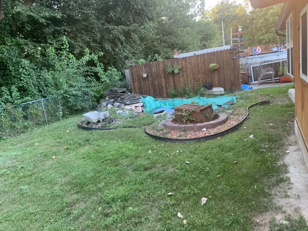 Local landscape installation in New Baltimore, MI by Heller’s Landscape Design