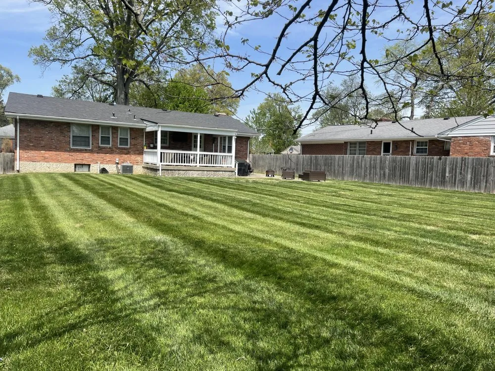 Professional yard cleanup service in Louisville, KY by HELM Lawn & Landscaping