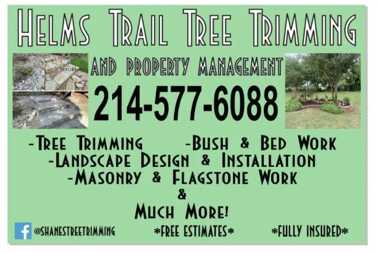 Professional lawn care service for outdoor upgrades in Forney, TX by Helms Trail Tree Trimming and Property Management