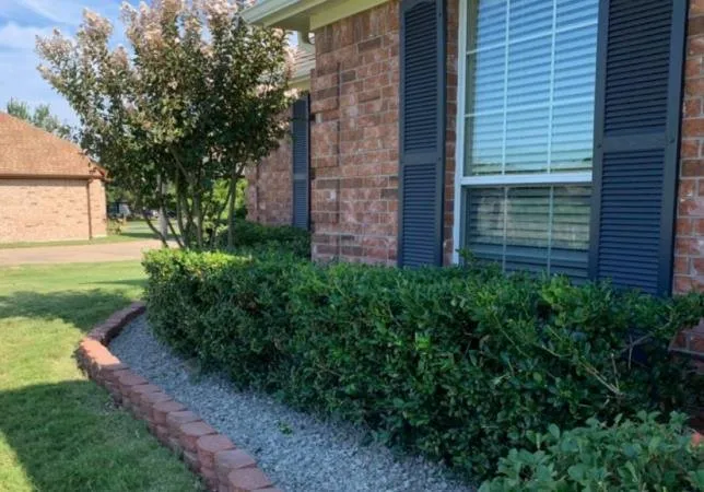Local landscape design for residential properties in Forney, TX by Helms Trail Tree Trimming and Property Management