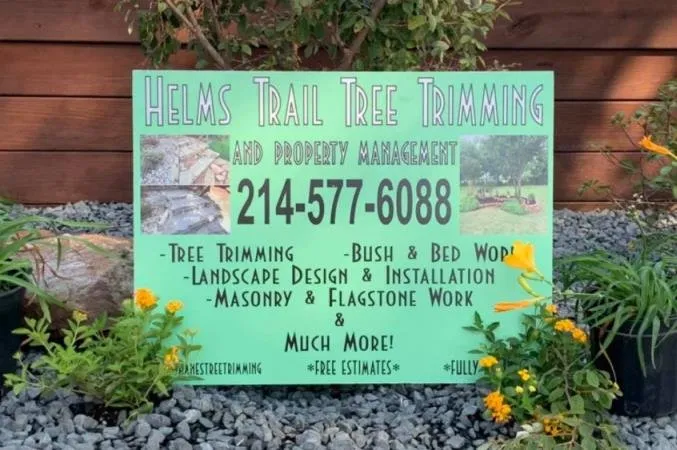 Trusted residential landscaping near you across Forney, TX - Helms Trail Tree Trimming and Property Management
