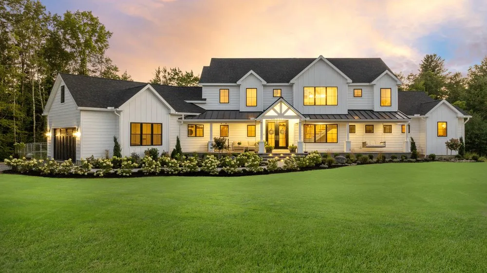 Custom landscape design in Ballston Spa, NY by Heloscaping