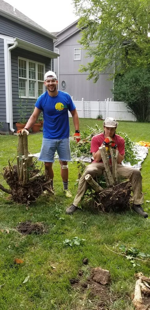 Custom landscaping services for outdoor upgrades across Olathe, KS - Help From A Friend