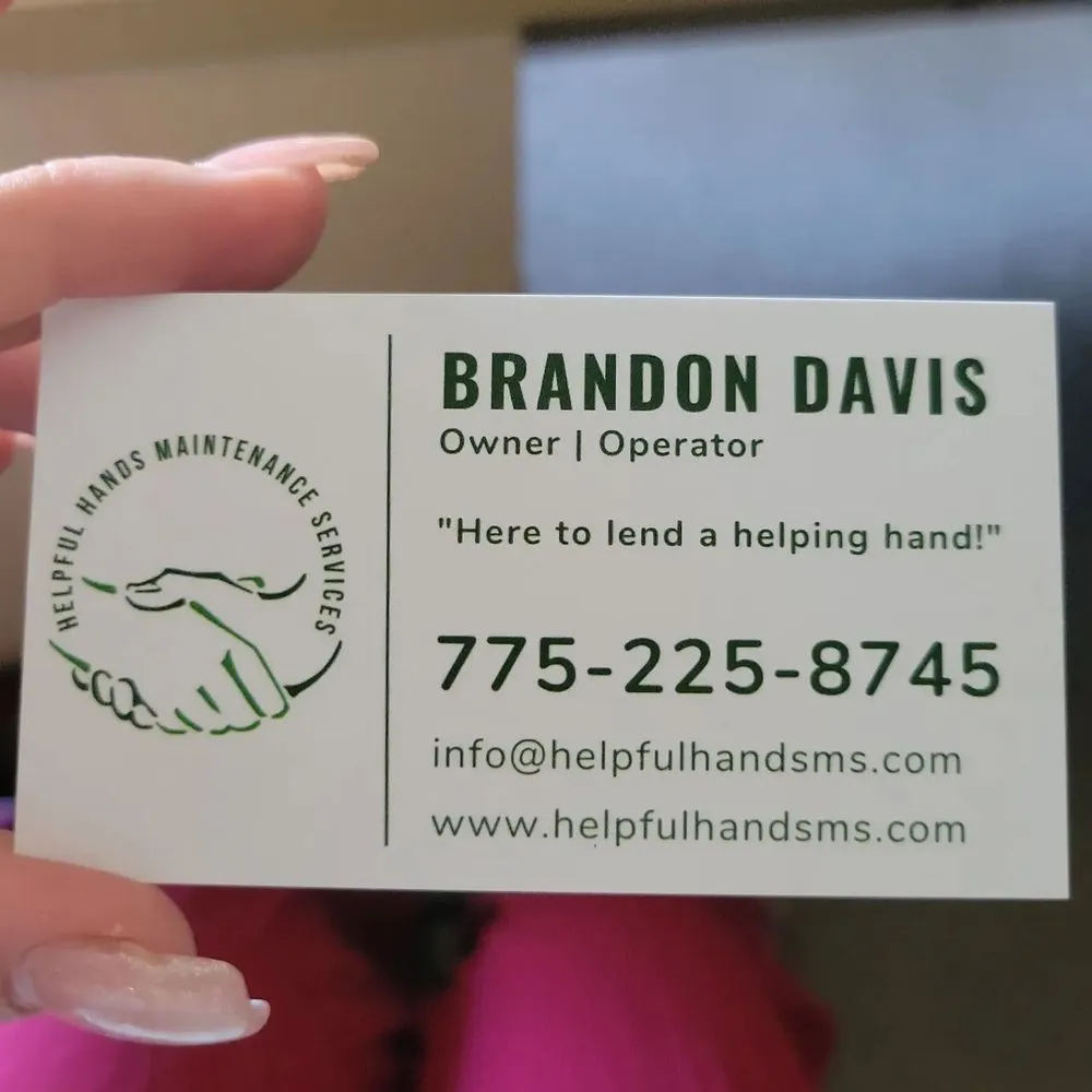 Custom landscape design in Sparks, NV by Helpful Hands Maintenance Services