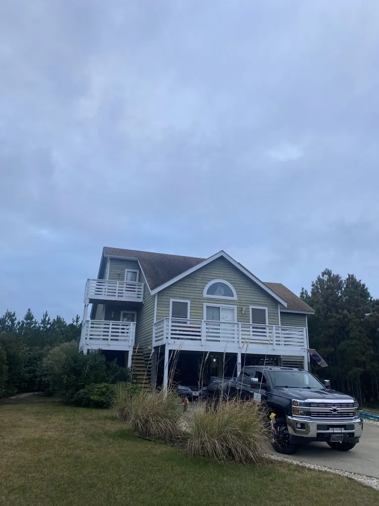 Professional landscape installation in Grandy, NC by Helpin Hand Handyman