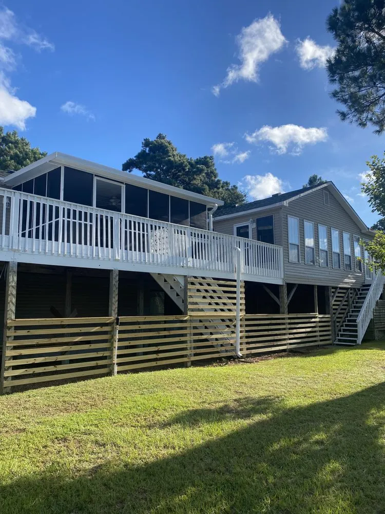 Custom lawn care service experts serving Grandy, NC - Helpin Hand Handyman