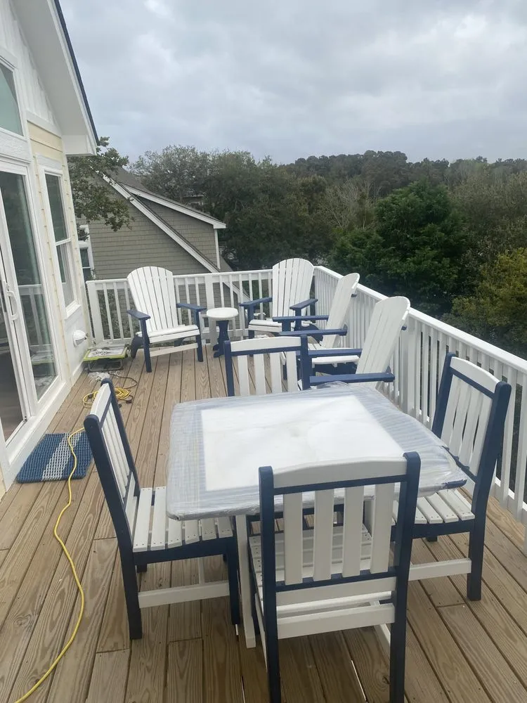 Affordable lawn mowing service with custom design across Grandy, NC - Helpin Hand Handyman