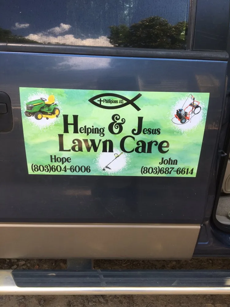 Top-rated landscape installation experts serving Batesburg, SC - Helping & Jesus Lawn Care