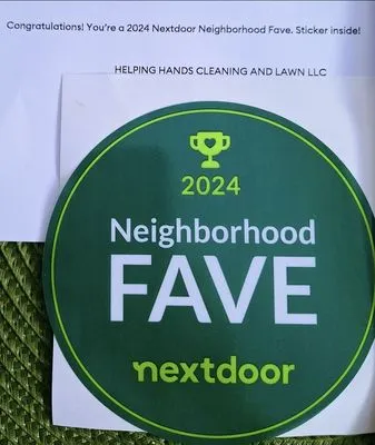 Helping Hands Cleaning and Lawn Logo