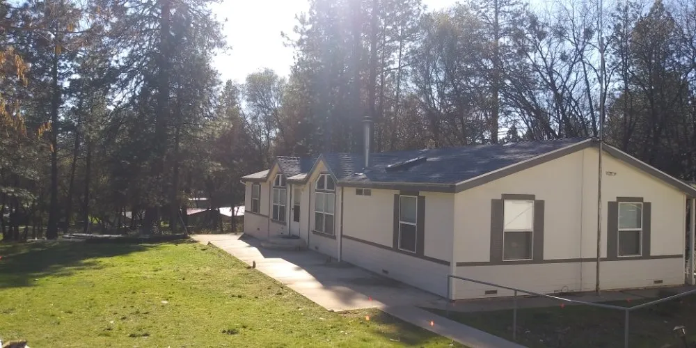 Custom yard cleanup service with custom design in Grass Valley, CA by Helping Hands