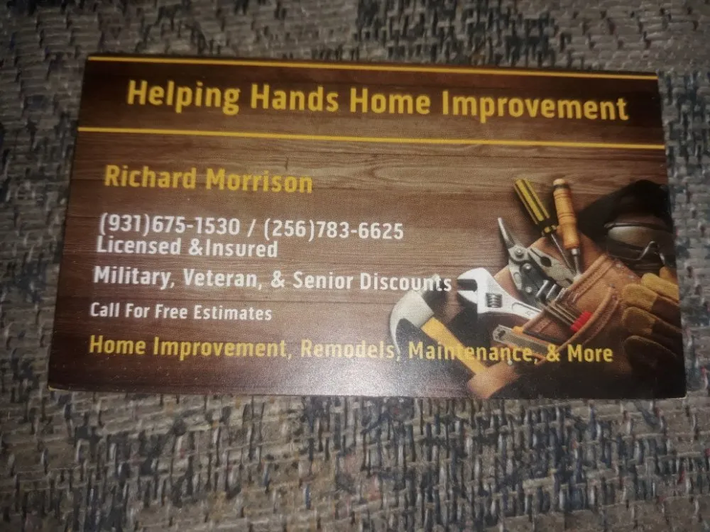 Custom outdoor landscaping experts serving Flintville, TN - Helping Hands Home Improvement