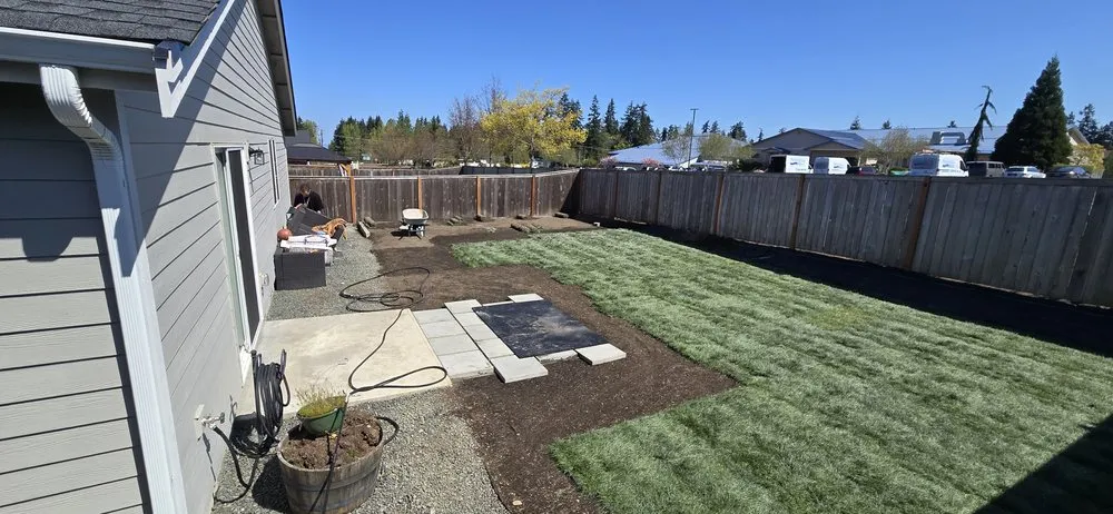 Professional garden landscaping in Port Angeles, WA by Helping Hands Landscape