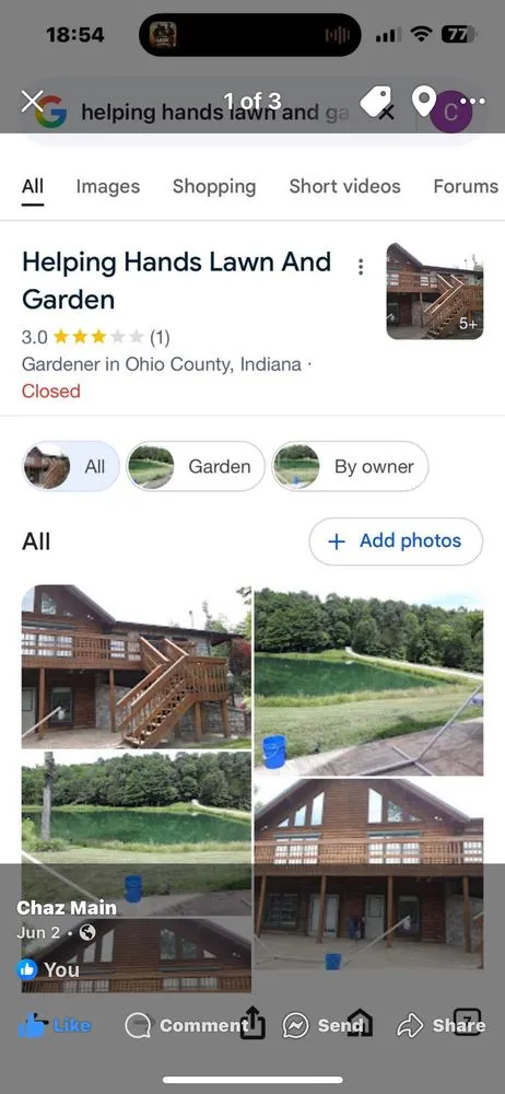 Expert landscape installation in Rising Sun, IN - Helping Hands Lawn And Garden