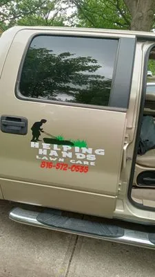 Helping Hands Lawn Care Logo