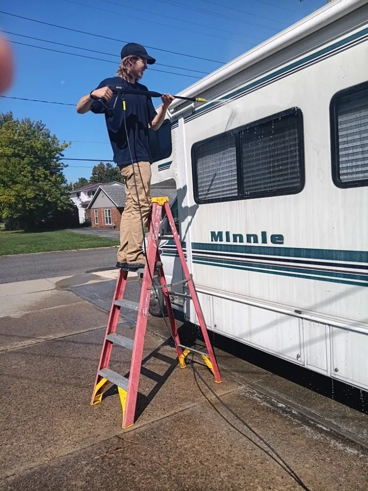 Affordable yard cleanup service for residential properties in Ashtabula, OH by Helping Hands Property Maintenance