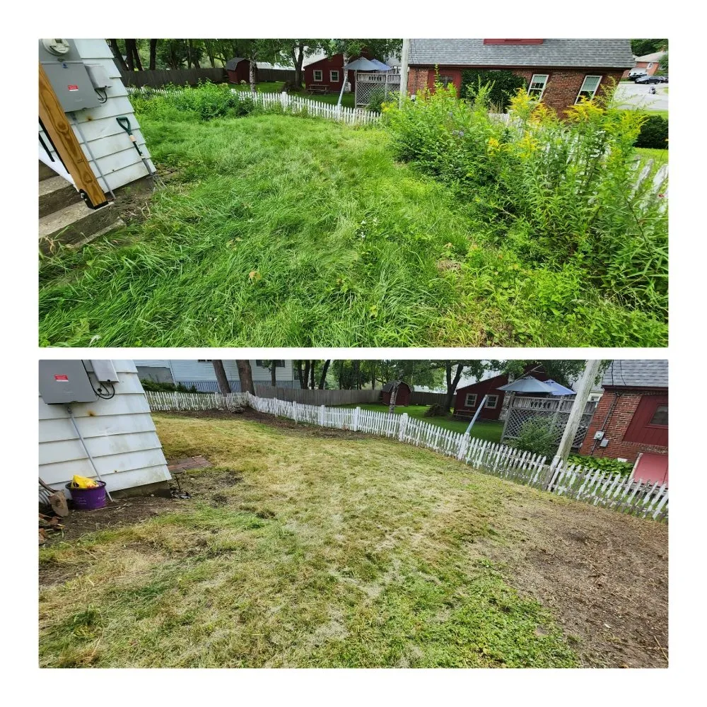 Custom yard cleanup service in Nobleboro, ME by Helping Hands Property Services