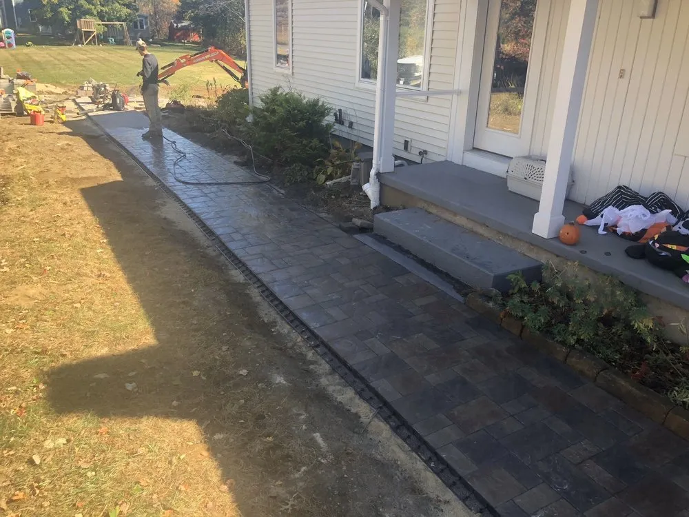 Expert landscape design with custom design in South Deerfield, MA by Helstowski Tree and Landscaping