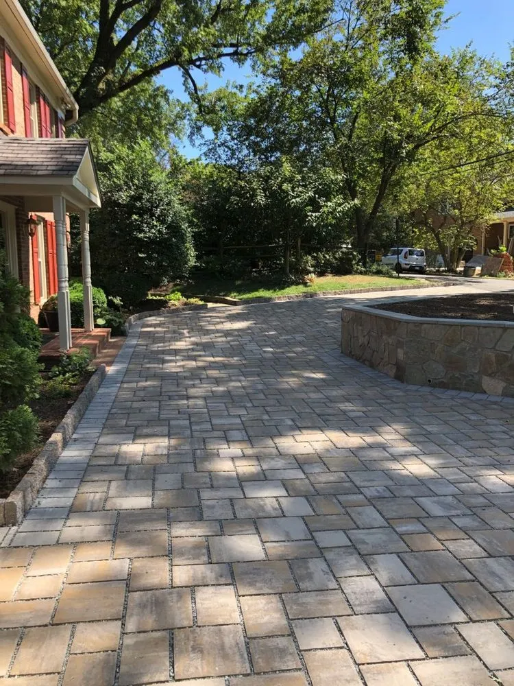 Custom garden landscaping for beautiful yards across Sterling, VA - Hemax Construction Services & Landscaping