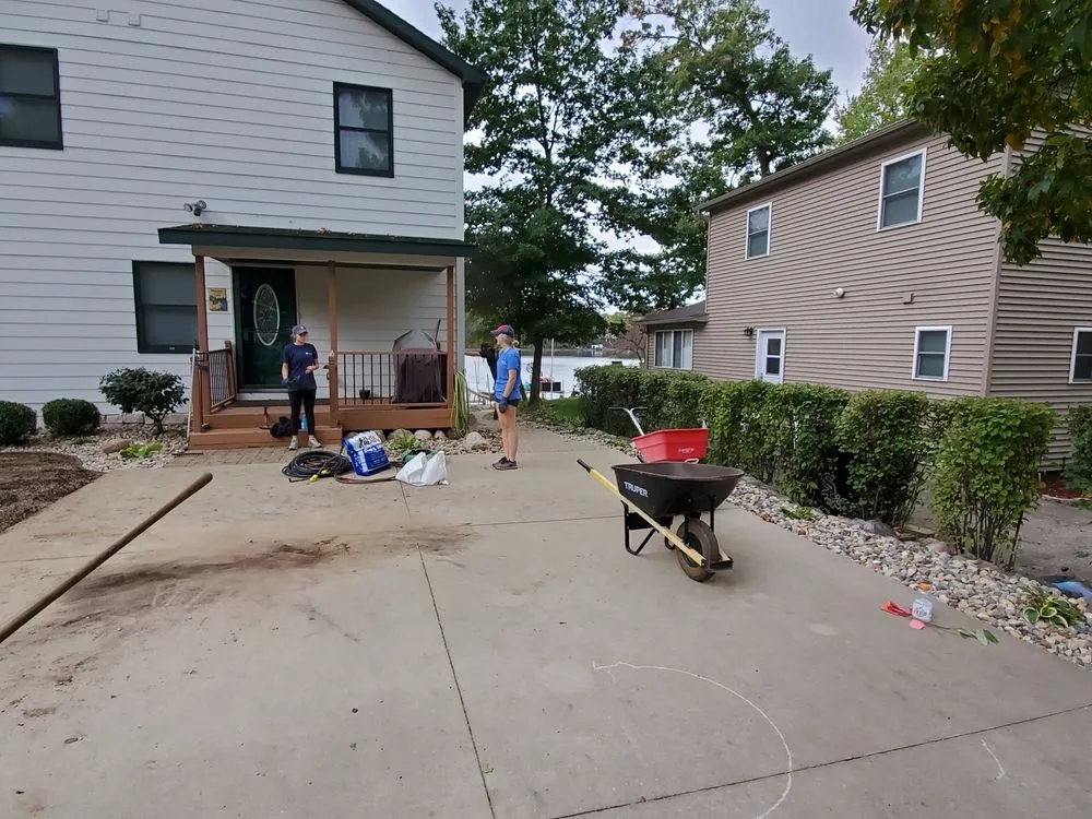 Custom landscape installation near you in Portage, MI by Hemstreet landscaping