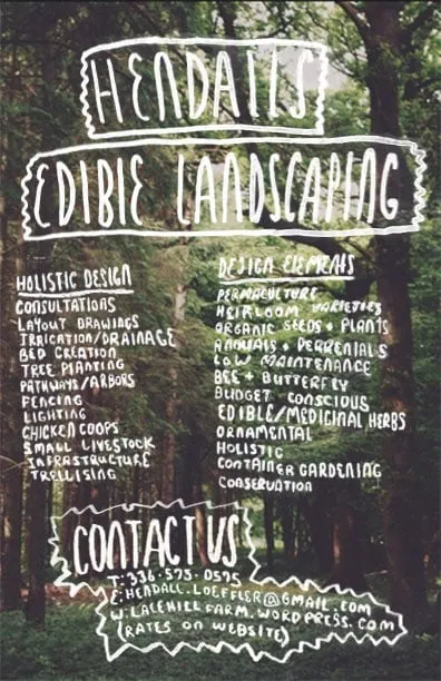 Expert landscape installation for homes in Pittsboro, NC by Hendalls Edible Landscaping