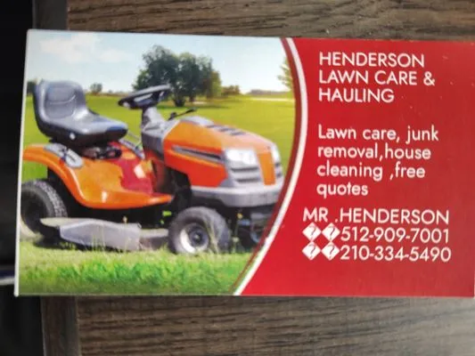 Henderson Lawn Care & Hauling Logo