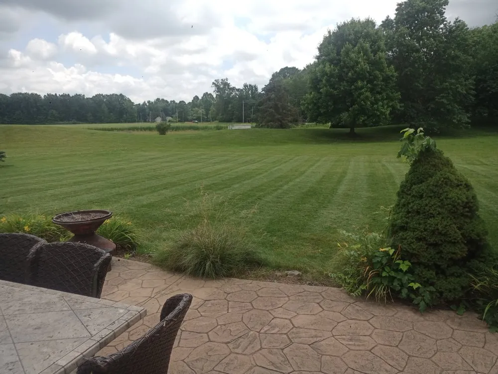 Professional yard cleanup service for outdoor upgrades in Elyria, OH by Hendricks Mowing