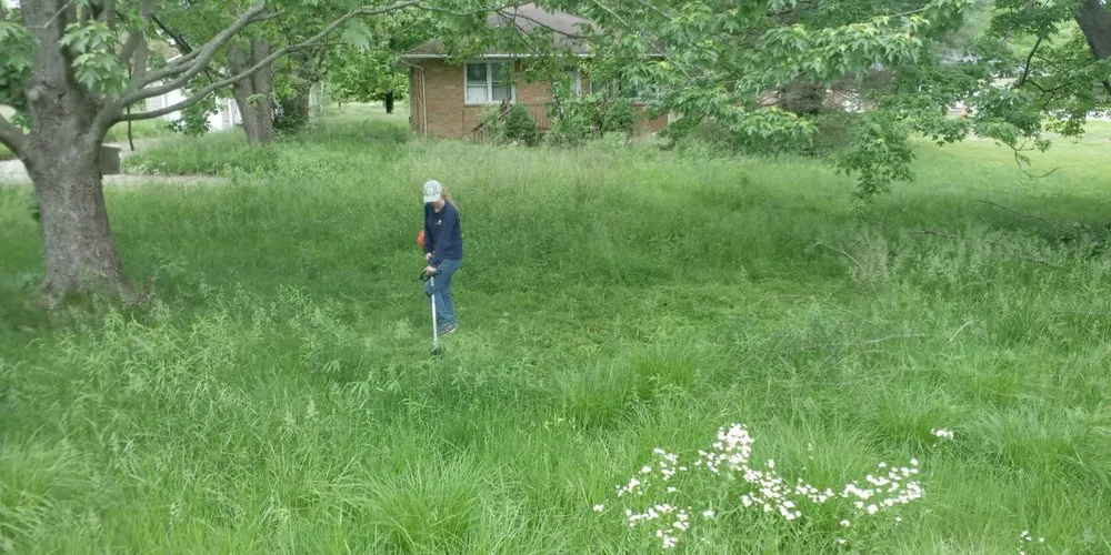 Custom landscape installation in Elyria, OH - Hendricks Mowing