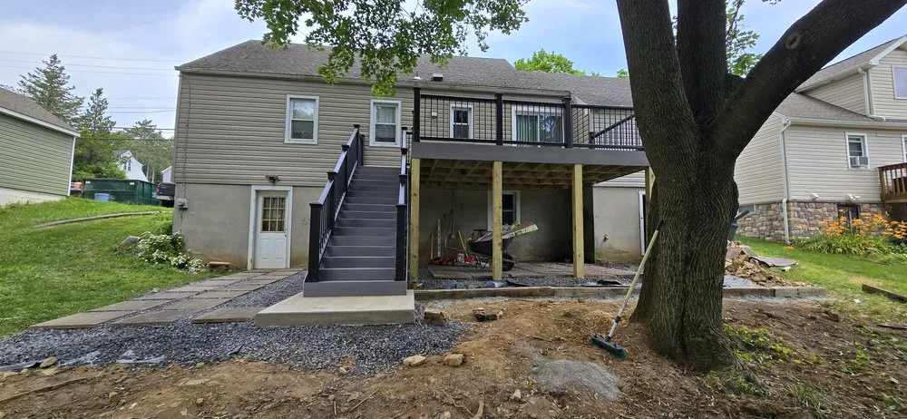 Local garden landscaping with custom design across Mount Union, PA - Hendrickson Construction Services