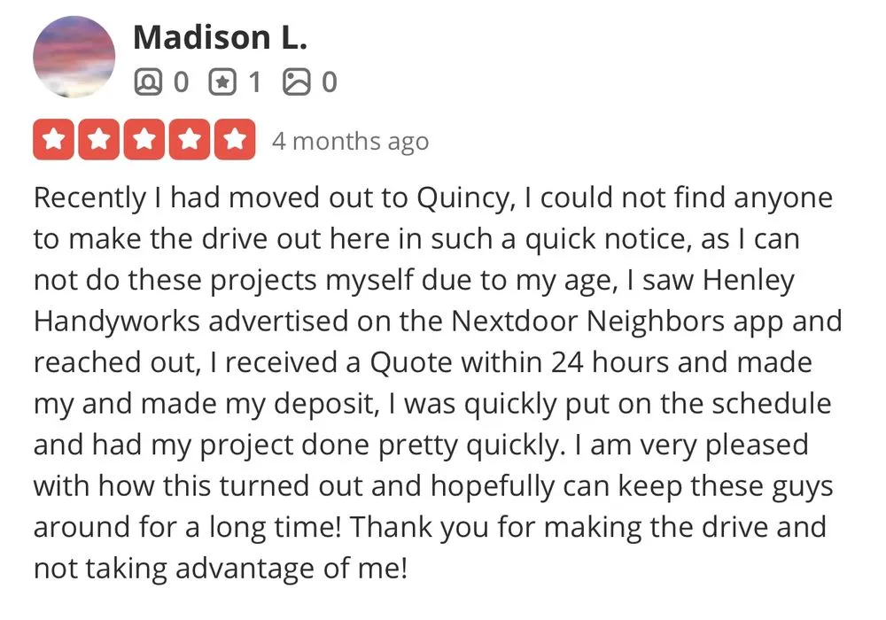 Custom yard cleanup service in Midway, FL - Henley Handyworks