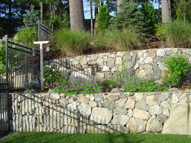 Affordable outdoor landscaping for residential properties in Wayland, MA by Henley's Landscaping & Masonry