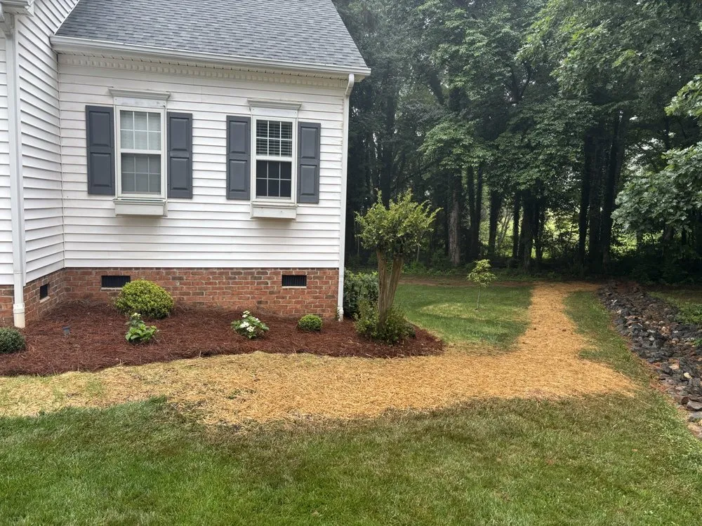 Expert outdoor landscaping for residential properties across Tobaccoville, NC - Henley's Lawn & Landscapes