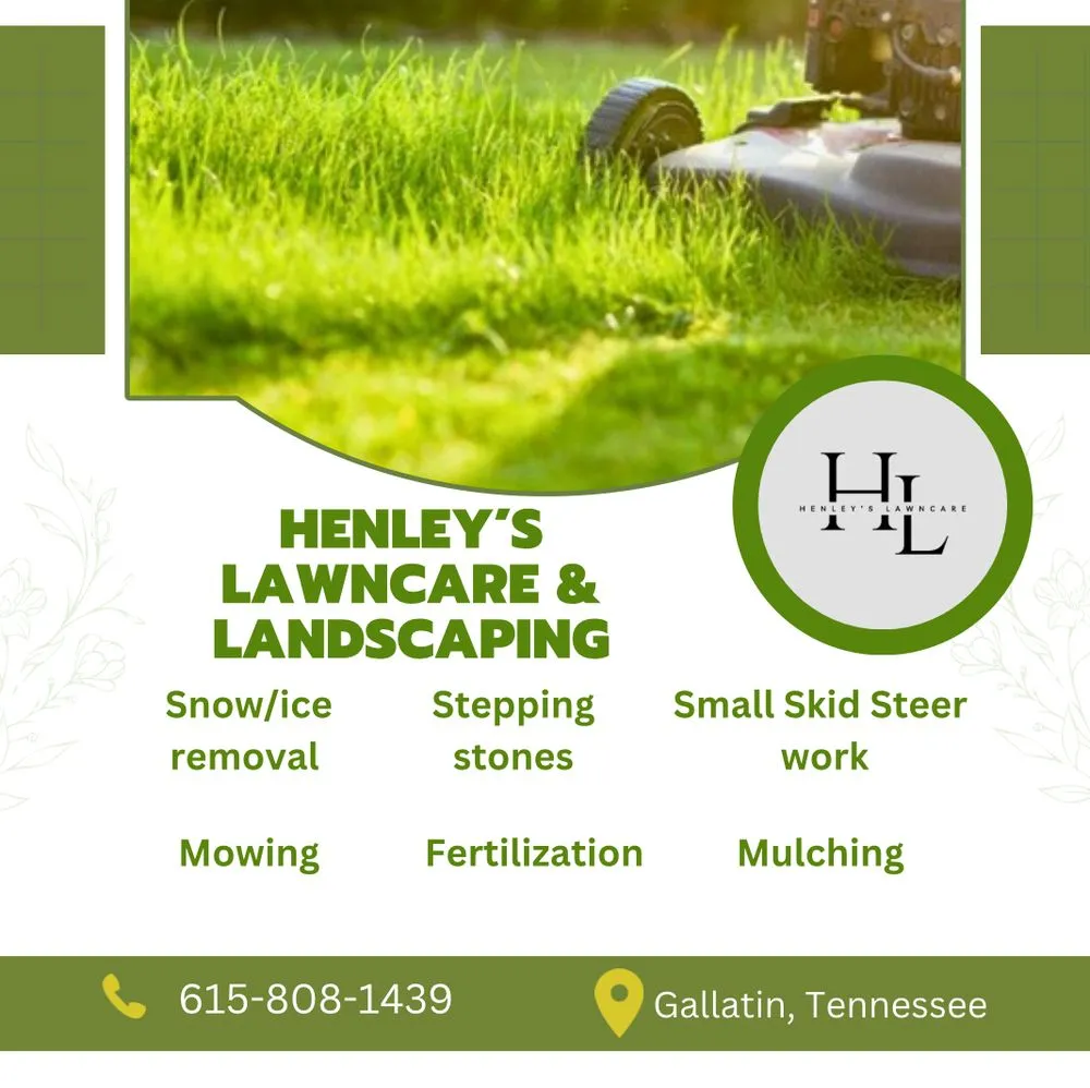 Professional residential landscaping in Gallatin, TN - Henley’s Lawncare & Landscaping