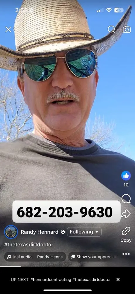 Local outdoor landscaping for homes in Arlington, TX by Hennard Contracting