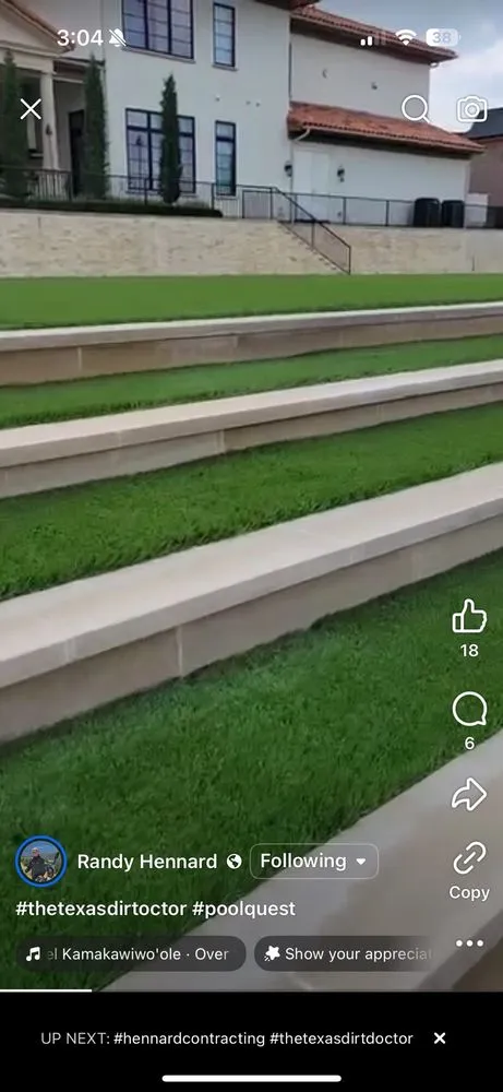 Expert lawn mowing service experts serving Arlington, TX - Hennard Contracting