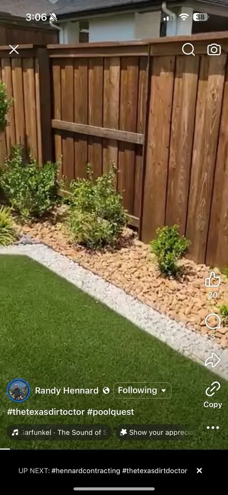 Reliable landscape design in Arlington, TX - Hennard Contracting