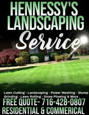 Hennessy’s Landscaping Service Logo