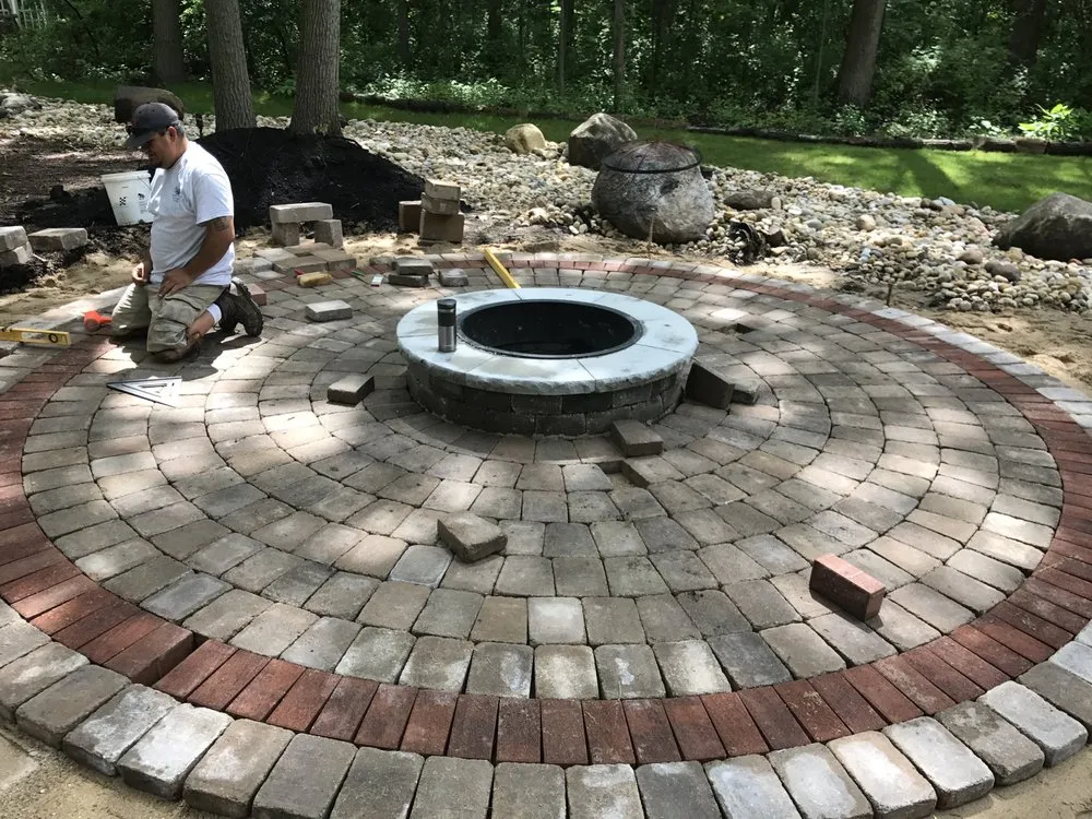 Custom residential landscaping in Burlington, WI by Henning Landscape Management