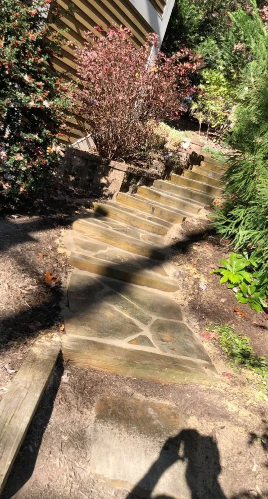 Custom landscape installation in Cross Junction, VA - Henriques Landscapes