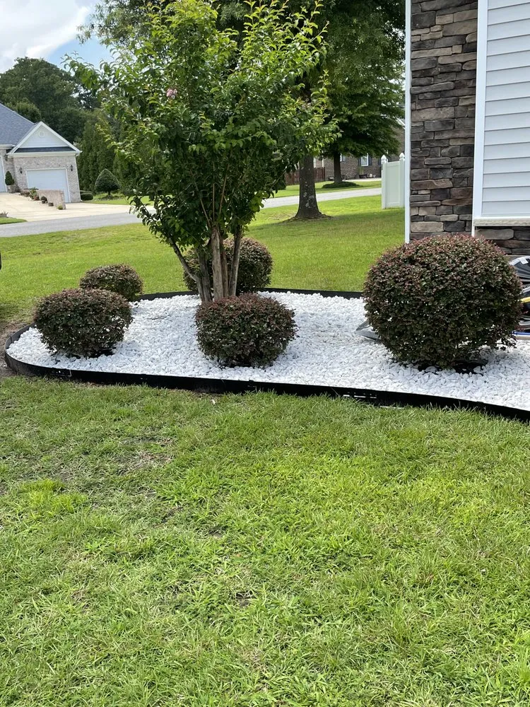Affordable residential landscaping in Wilson, NC by Henry Burger Landscaping and Lawn services
