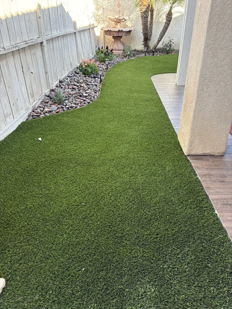 Top-rated outdoor landscaping in Menifee, CA by Henry construction & landscaping