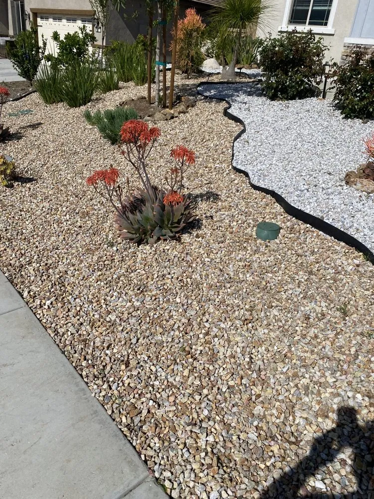 Top-rated garden landscaping in Menifee, CA by Henry construction & landscaping