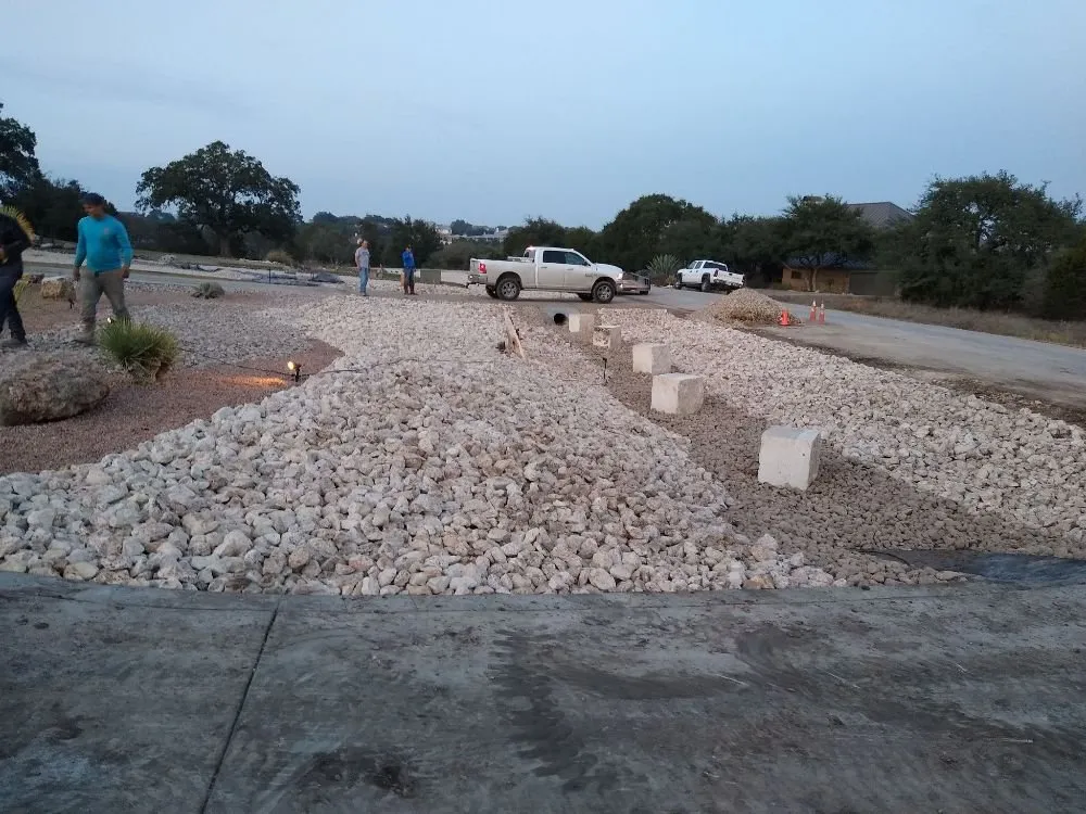 Expert landscape installation for residential properties in San Antonio, TX by Henry Giraldo Lawn Services