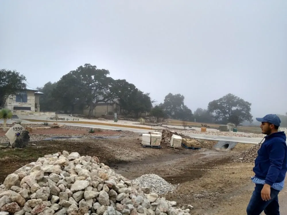 Professional residential landscaping in San Antonio, TX - Henry Giraldo Lawn Services